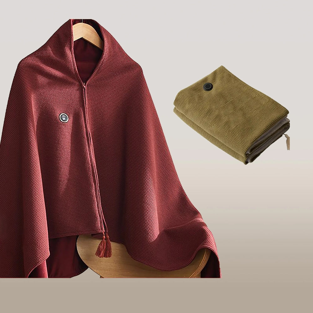 ❄️ LAST CHANCE 50% OFF Heated Wearable Blanket – Stay Warm at Your Desk Without Bulky Layers 🔥
