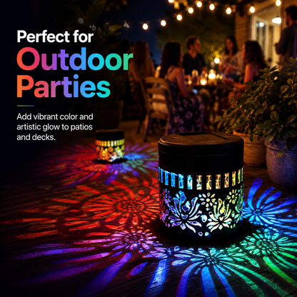 🌞 Solar Garden Light Decor ✨ Cozy Magical Evening Outdoor Glow 🌙