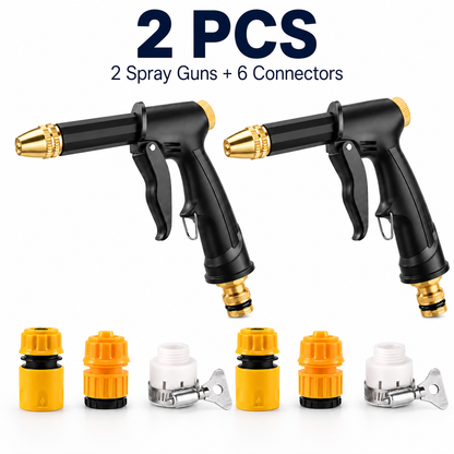 🚿 High-Pressure Hose Spray Gun for Car Wash & Outdoor Cleaning