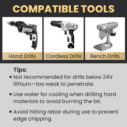 🔥 4PCS Eccentric Spiral Drill Bit Set – Deep Hole Drilling for Wood, Metal & Concrete ⚙️