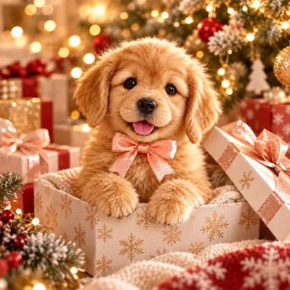 🐶 49% OFF – Golden Buddy™ Realistic Robot Golden Retriever Puppy🐾