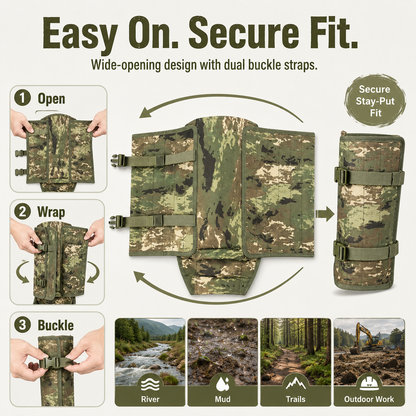 🐍 Snake Guard Leg Gaiters – Heavy-Duty Outdoor Protection