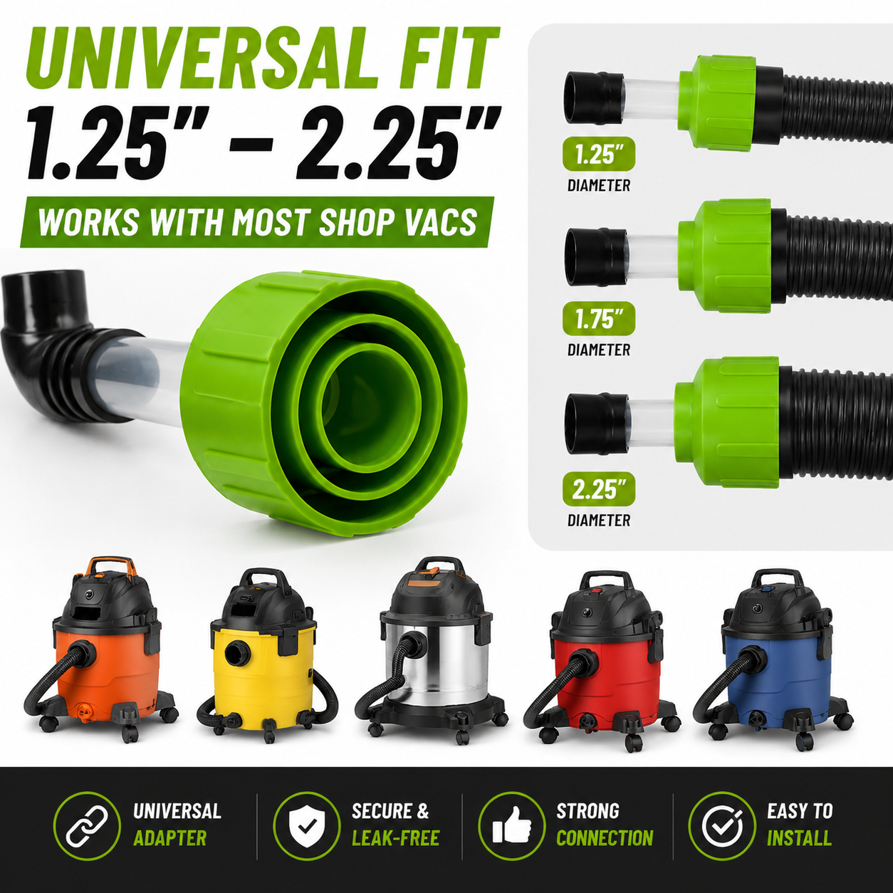 ❄️⚡Universal AC Drain Line Cleaner Adapter – Clears Clogs Fast