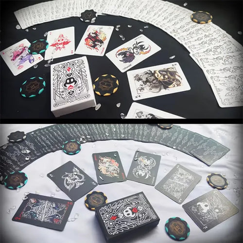 🃏 Dark Fantasy Illustrated Playing Cards – 54-Card Collectible Poker Deck
