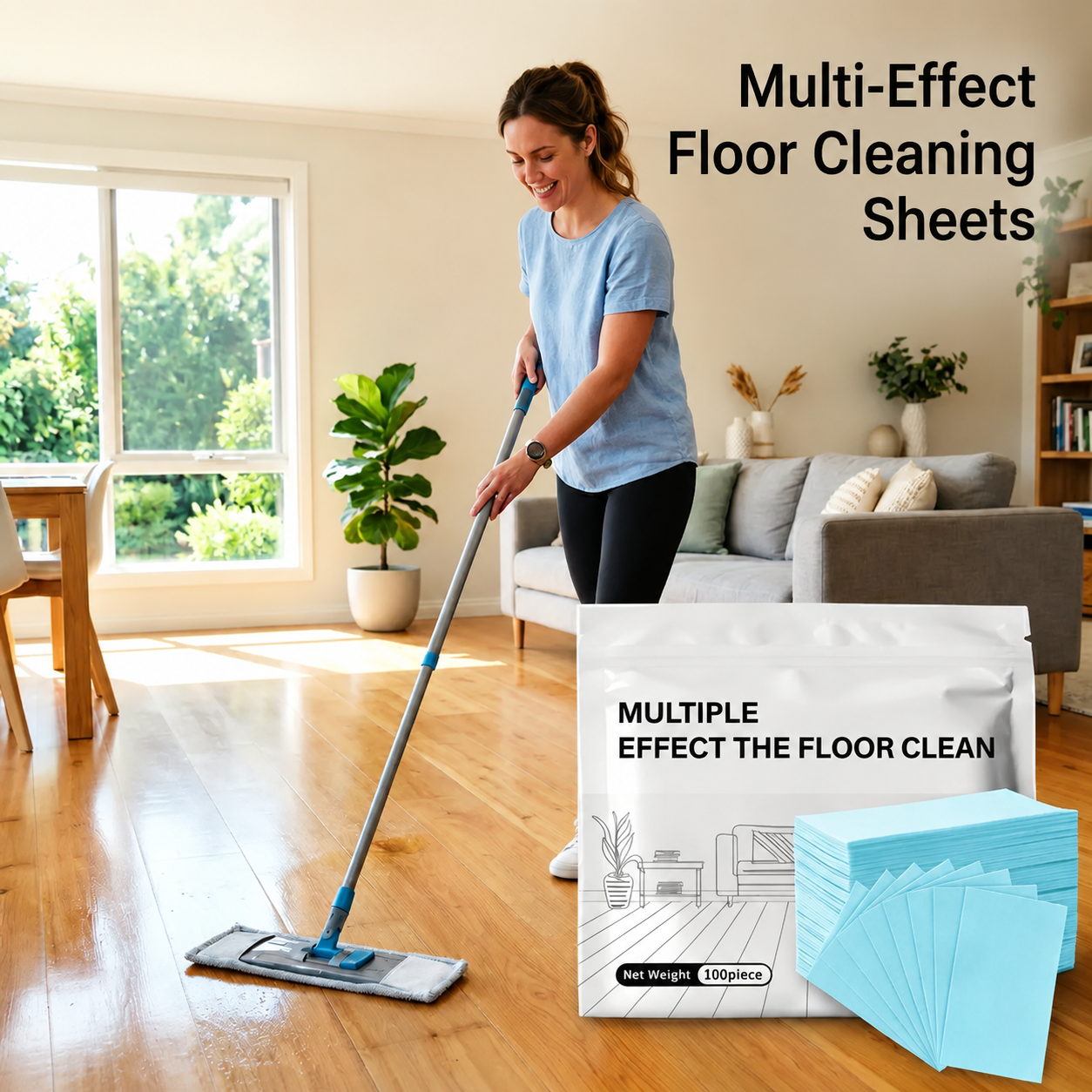 🫧Last Day 70% OFF🫧Multi-Surface Antibacterial Cleaner for Hardwood, Tile & Laminate