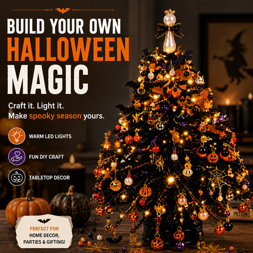 🎄 DIY Beaded Christmas Tree Kit – Handmade Holiday Craft