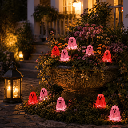 👻 Glow-in-the-Dark Mini Ghosts – Halloween DIY Decor ✨