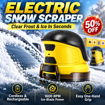 ❄️ Cordless Electric Ice Scraper – Rechargeable Windshield Ice & Frost Remover 🚗