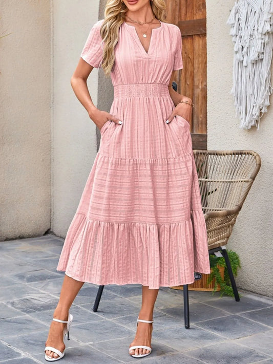 ✨LIMITED SALE 50% OFF💃 Summer Casual Maxi Dress with Pockets