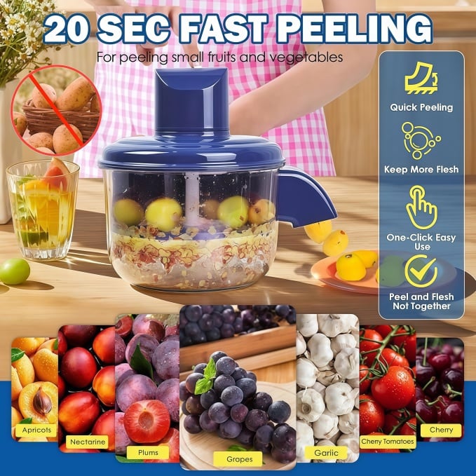 🥔 Potato & Carrot Peeler – 304 Stainless Steel Blade, Rust-Proof, Perfect for Daily Cooking