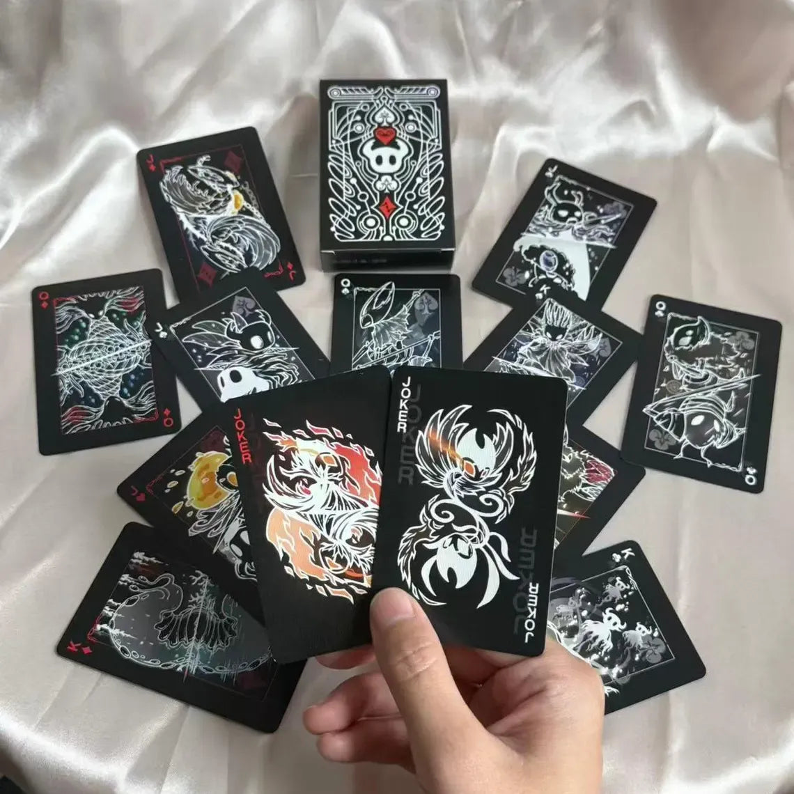 🃏 Dark Fantasy Illustrated Playing Cards – 54-Card Collectible Poker Deck