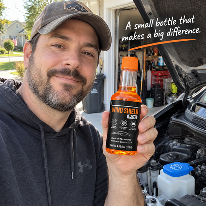 🚗 Auto Windshield Oil Film Cleaner - Anti-Glare Glass Fluid Concentrate ⚡