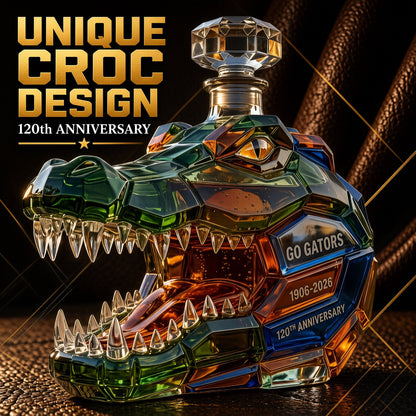 🐊 120th Anniversary Crocodile Decanter