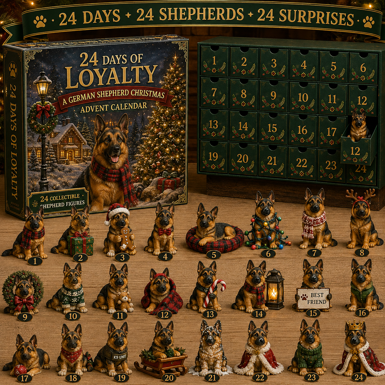 🥇2026 German Shepherd Advent Calendar