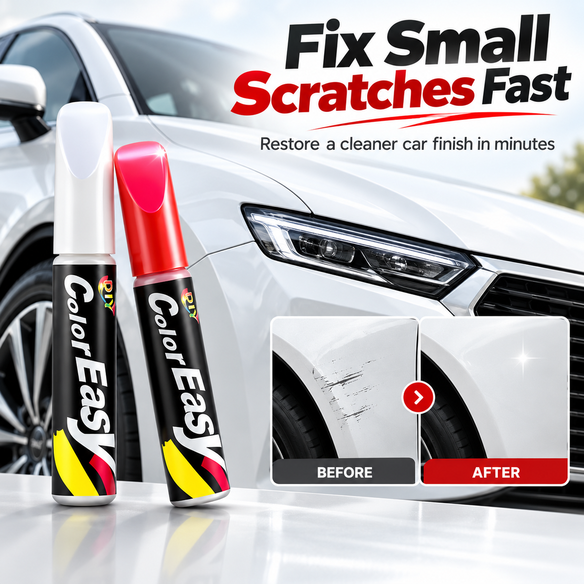 🚗 Professional Automotive Car Paint Scratch Repair Pen for Quick Touch-Up Restoration 🖌️
