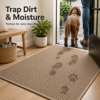 🐾 Cozy Soft Dirt-Trapper Indoor Mat