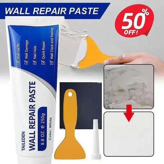 🛠️50% OFF TODAY🏠 Self-Adhesive Drywall Repair Kit ⚡Fix Holes in Minutes