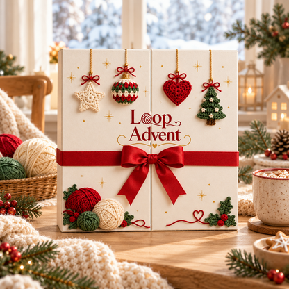 2026 Crocheted Christmas Advent Calendar: Limited Edition Trendy Collectible