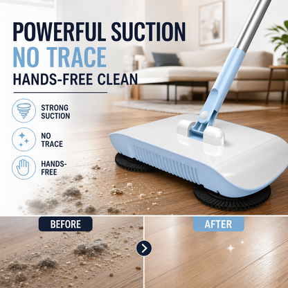 🧹 Automatic Robot Floor Cleaner – Vacuum, Sweep & Mop in One