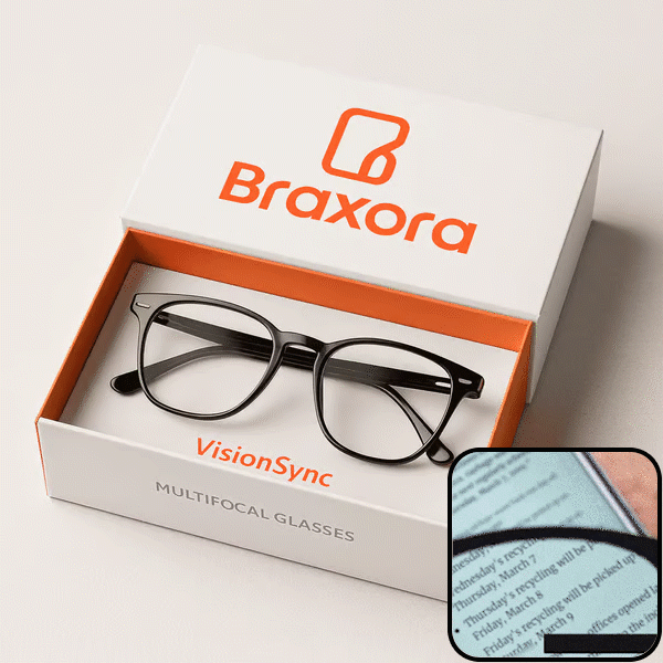 🔥 VisionSync AutoFocus+ Multifocal Glasses | Near-to-Far Vision for Adults 35+