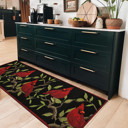 Washable Pet Paw Runner Rug - Non-Slip & Pet-Friendly