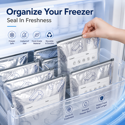 🥩 Premium Thickened Stand-Up Food Bags