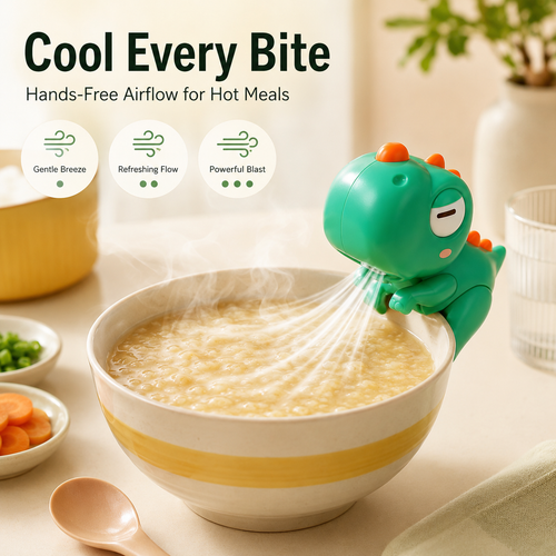 🥣 Clip On Food Cooling Fan 🌬️