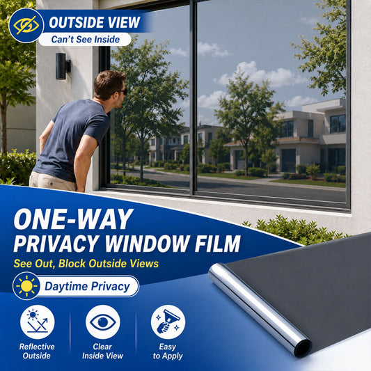 🚨 [50% OFF Today] PrivacyShield One-Way Window Film | Heat & UV Control ☀️