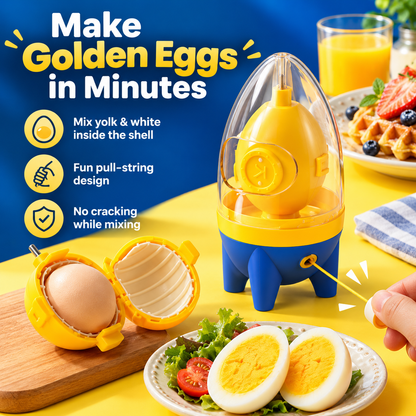 🔥 Limited-Time 56% OFF – Golden Egg Maker Pull-String Egg Spinner
