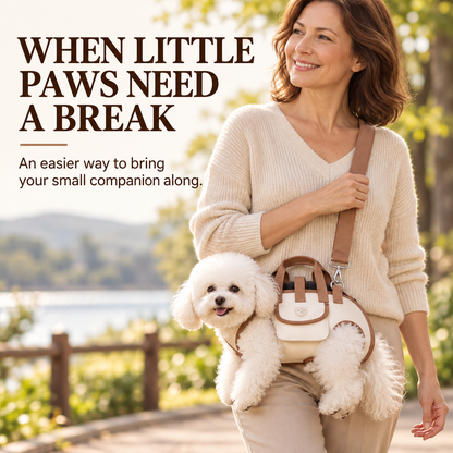 🐾 2-in-1 Pet Carrier – Shoulder & Handheld 🛒