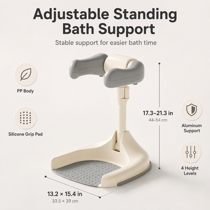 🛁 Adjustable Toddler Standing Bath Support & Shower Assistant 👶