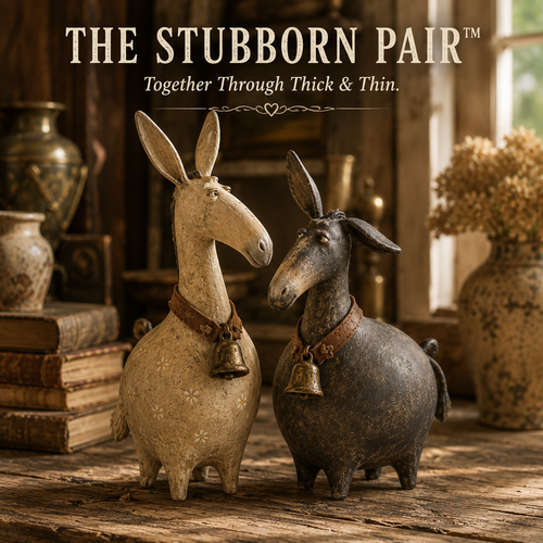 ❤️ Still Stubborn, Still Together – Funny Donkey Couple Gift
