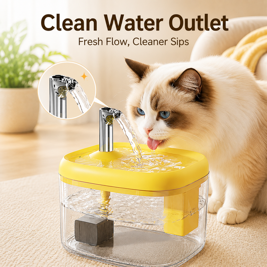 🐾 1.5L Pet Water Fountain Ultra Quiet Cat Water Dispenser with Filter 💧