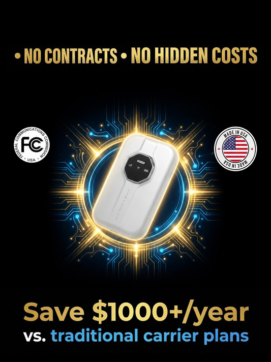 🌍 Boundless Portable WiFi – Global Coverage for Travel & Business🛡️