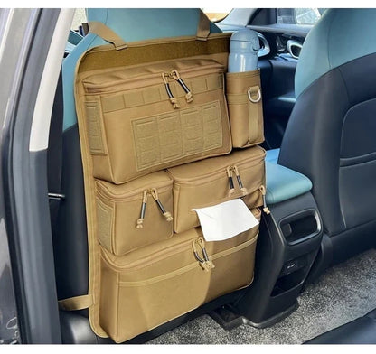 📣 50% OFF — Tactical Car Seat Cover & Organizer 🚙 Built for Storage, Protection & Everyday Gear