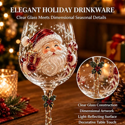 🔥Christmas Wine Glass Collection Gift Box Set