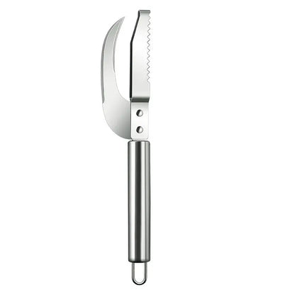 🐟 3-in-1 Stainless Steel Fish Scaler 🔪