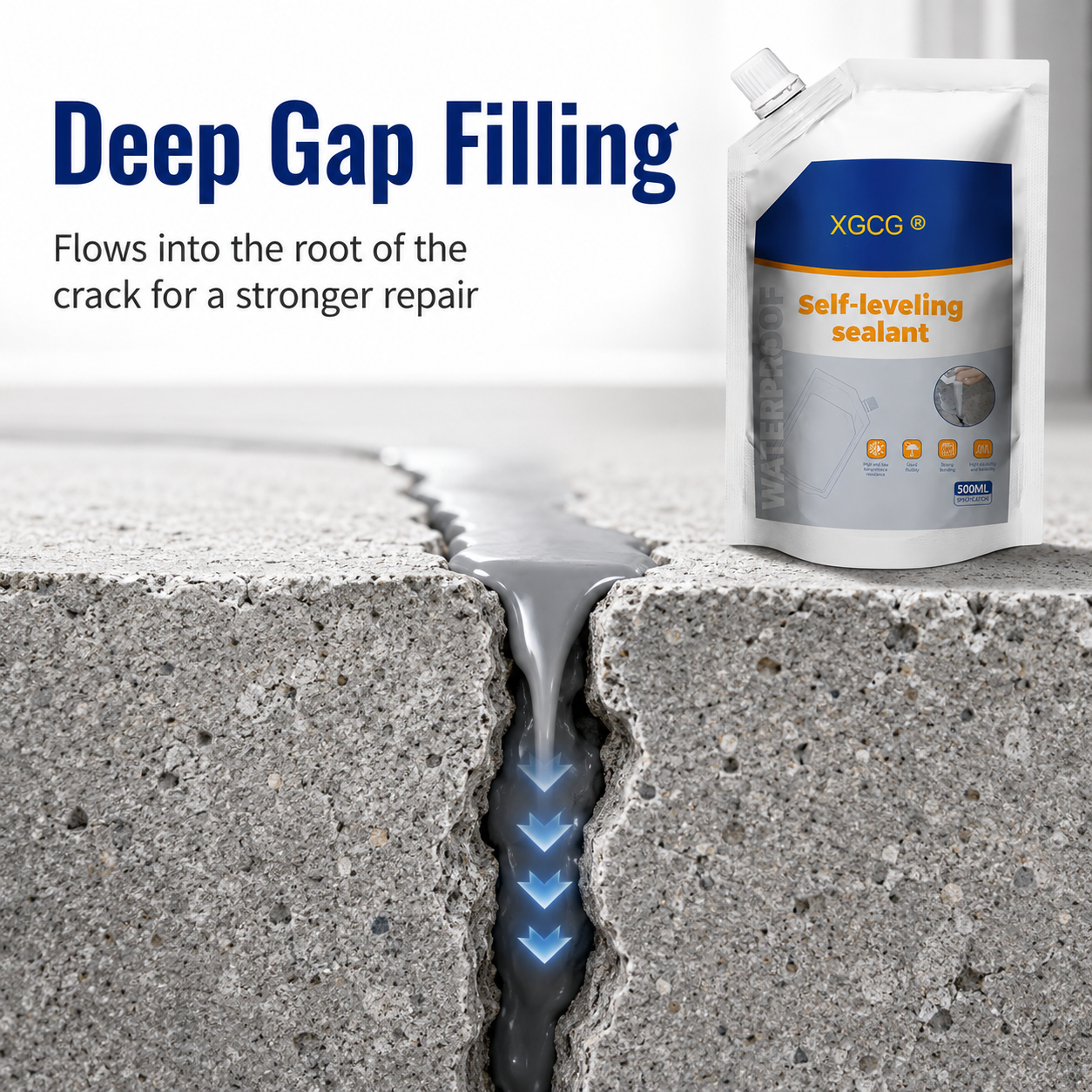 🛠️Self-Leveling Rapid-Cure Concrete Joint Filler 🛠️