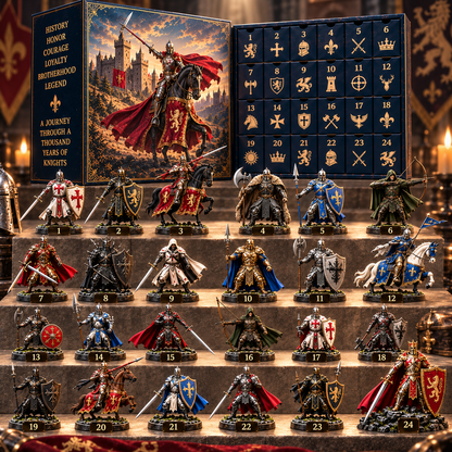 ⚔️ 2026 Medieval Knight Advent Calendar – 24 Days of Christmas Warriors