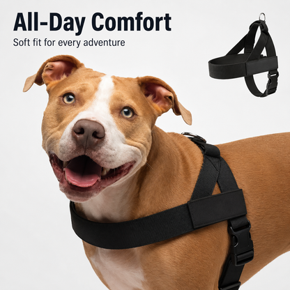 🐶 No-Pull Dog Harness - Easy Fit & Chafe-Resistant ✨