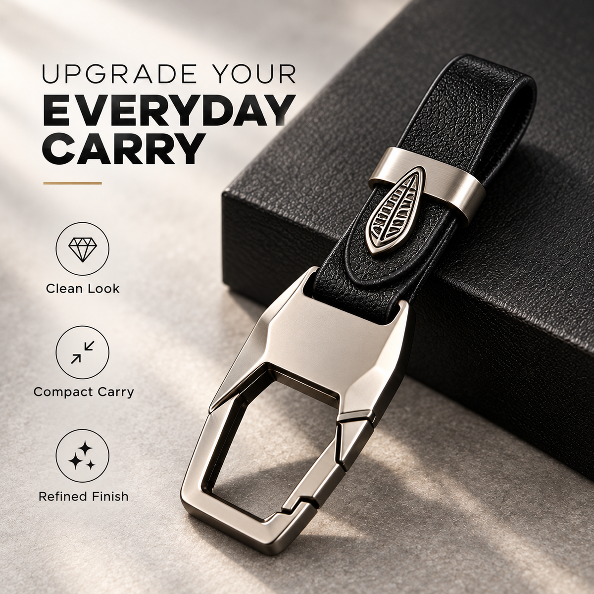 ⌚ 3PCS Men’s EDC Key Clip – Clean, Compact & Made for Everyday Carry 🔑