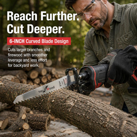 🪚 Heavy Duty Forged Pruning Saw – Cut Branches Faster With Less Effort 🌿