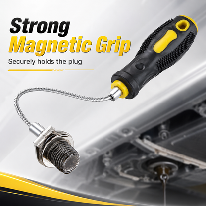 🛠️ Universal Flexible Oil Plug Remover Tool