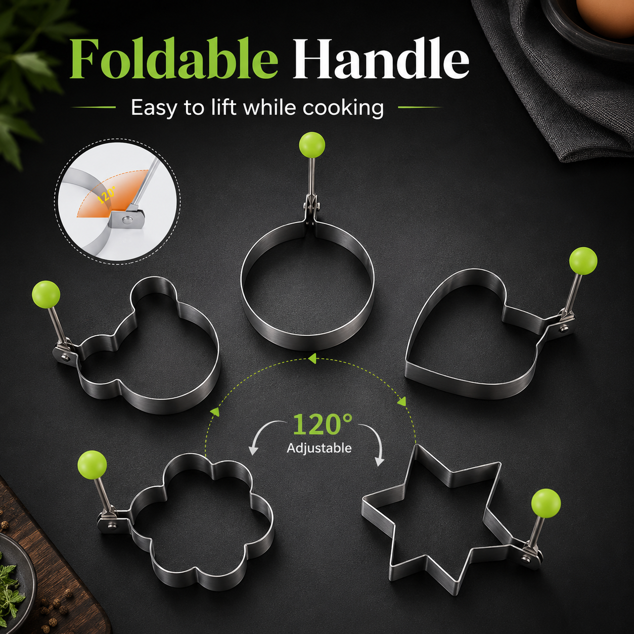 🍳 Cute Egg Molds – Fun Eggs & Pancakes for Kids 🥞✨