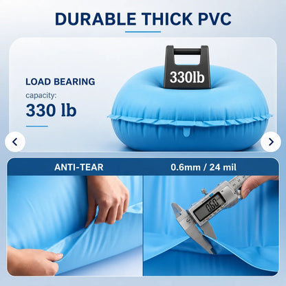 ❄️ Heavy-Duty Winter Pool Air Pillow - 0.6mm Thick Ice Pressure Buffer 🏊