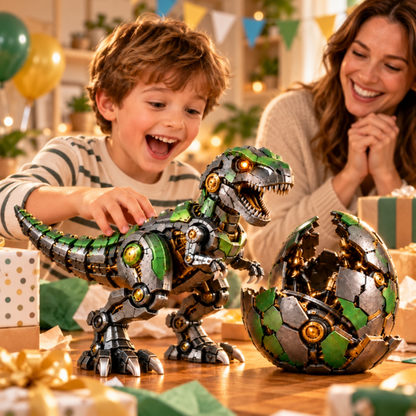 🦖🔥 Mechanical T-Rex Egg – From Mysterious Egg to Mighty Robotic Dinosaur! 🥚⚙️✨