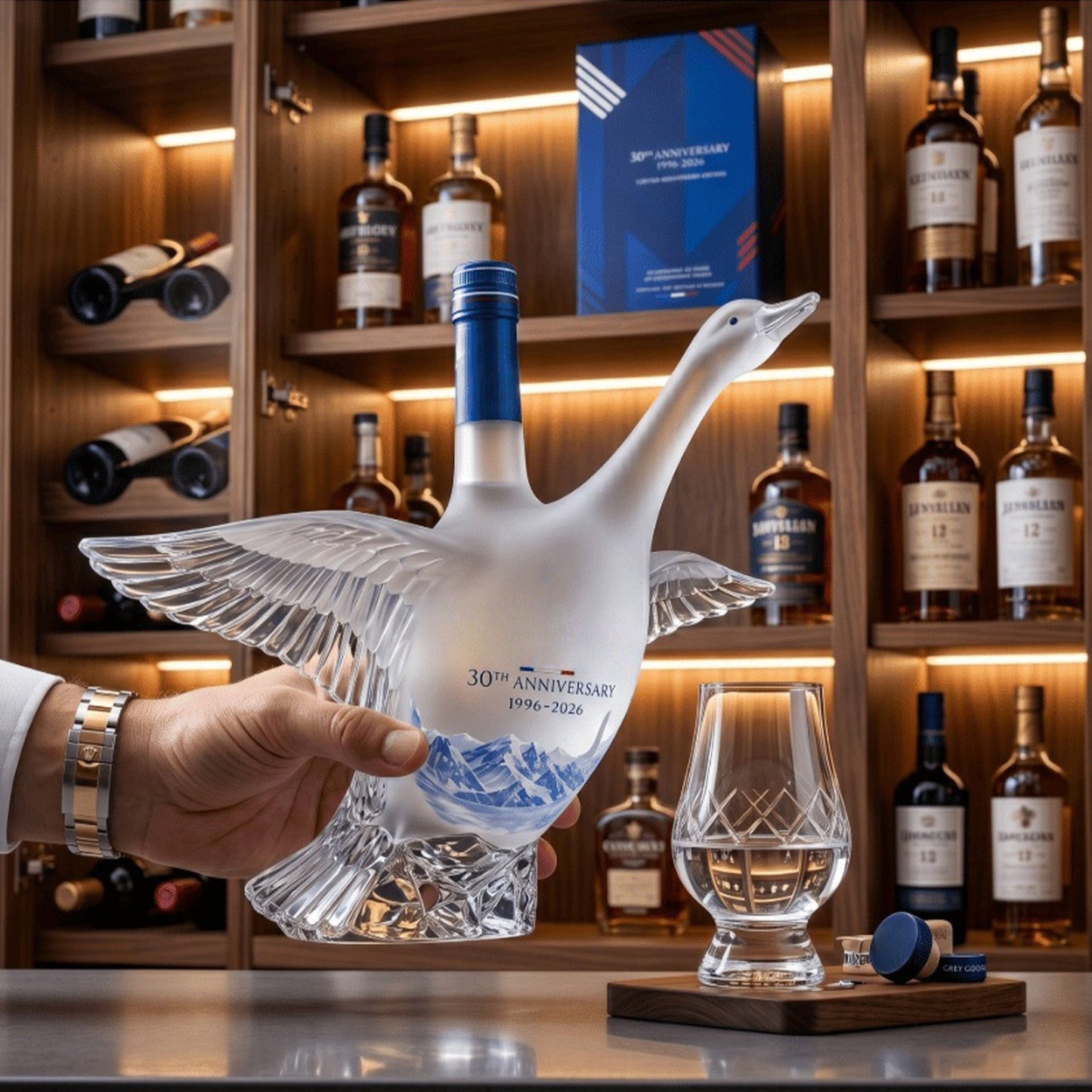 Goose 30th Anniversary Vodka Goose Bottle-Limited Edition