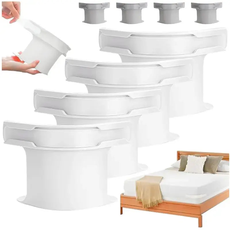 4pc Bed Sheet Holder Strips for Mattress - Secure Fit & No Slipping