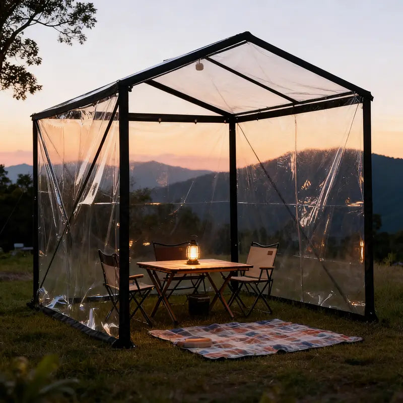 🌧️ 50% OFF Clear Waterproof Tarp – Heavy Duty Outdoor Weather Protection Cover
