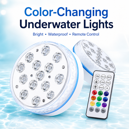 Upgraded Waterproof LED Light with Remote Control
